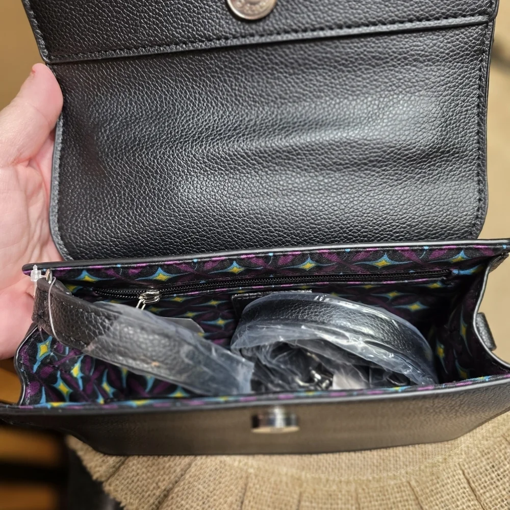Christian Lacroix Black Crossbody Bag